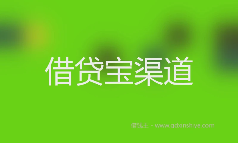借贷宝渠道
