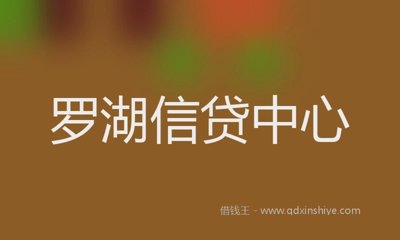 罗湖信贷中心