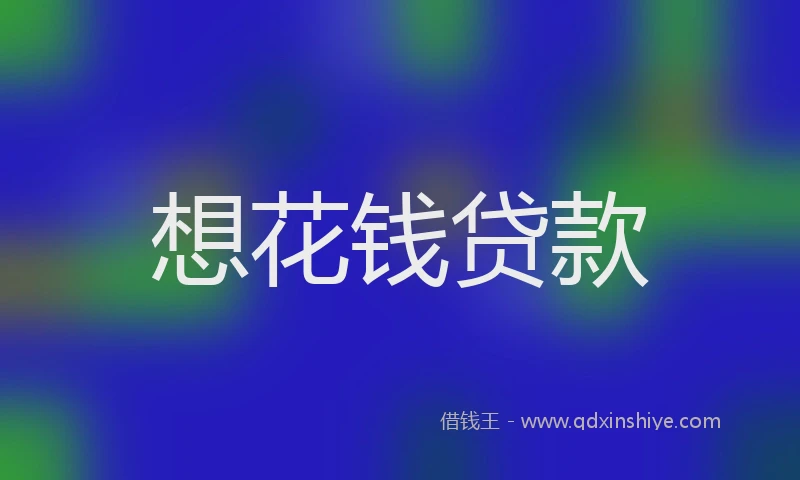 想花钱贷款