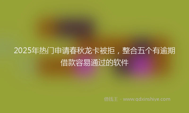 2025年热门申请春秋龙卡被拒，整合五个有逾期借款容易通过的软件