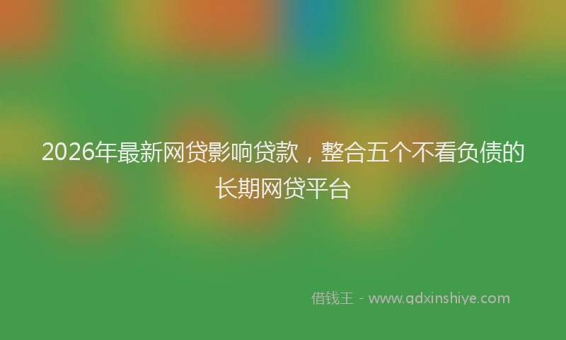 2026年最新网贷影响贷款，整合五个不看负债的长期网贷平台