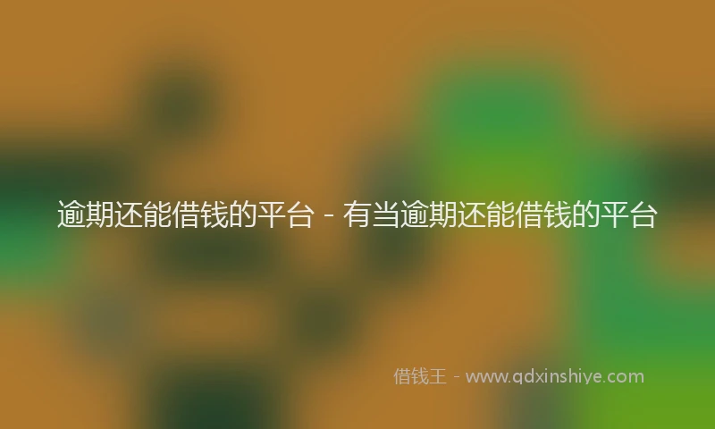 逾期还能借钱的平台 - 有当逾期还能借钱的平台