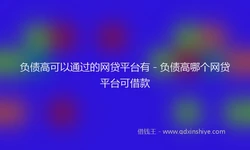 负债高可以通过的网贷平台有 - 负债高哪个网贷平台可借款