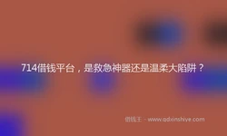 714借钱平台，是救急神器还是温柔大陷阱？