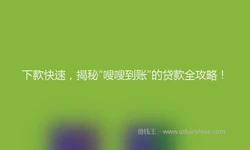 下款快速，揭秘“嗖嗖到账”的贷款全攻略！